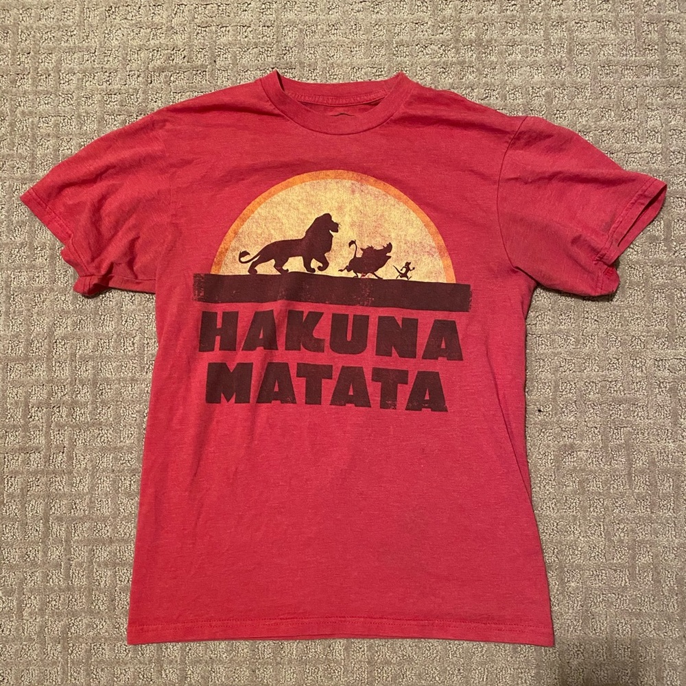 Disney Hakuna Matata Lion King Shirt Size S